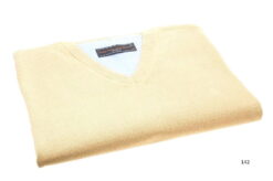 Trui V-hals VH18-142 Geel