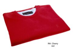 Trui Ronde Hals RH18-061 Cherry Rood