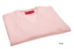 Trui V-hals VH18-061 oud rose