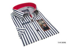 Overhemd Extra Line Button Under 18-K8098EL-SS Korte mouw