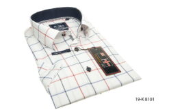 Overhemd Easy Line Button Under YO18-K8101-SS Korte mouw