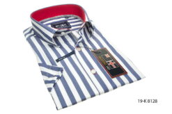 Overhemd Easy Line Button Under YO18-K8128-SS Korte mouw