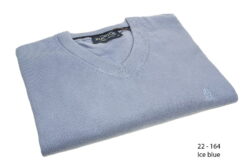 Trui V-hals VH22-164 Ice Blue