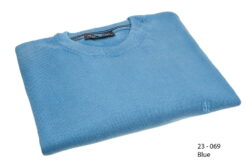Trui Ronde Hals RH23-069 Bleu