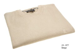 Trui Ronde Hals RH23-077 Beige